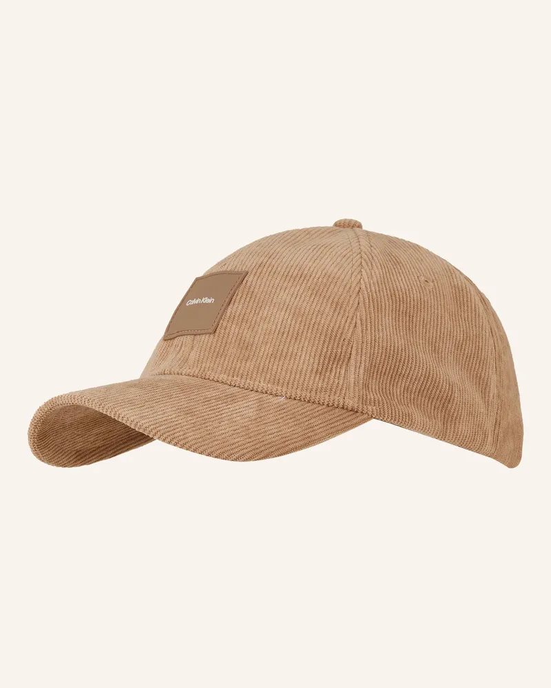 Calvin Klein Cord-Cap Braun
