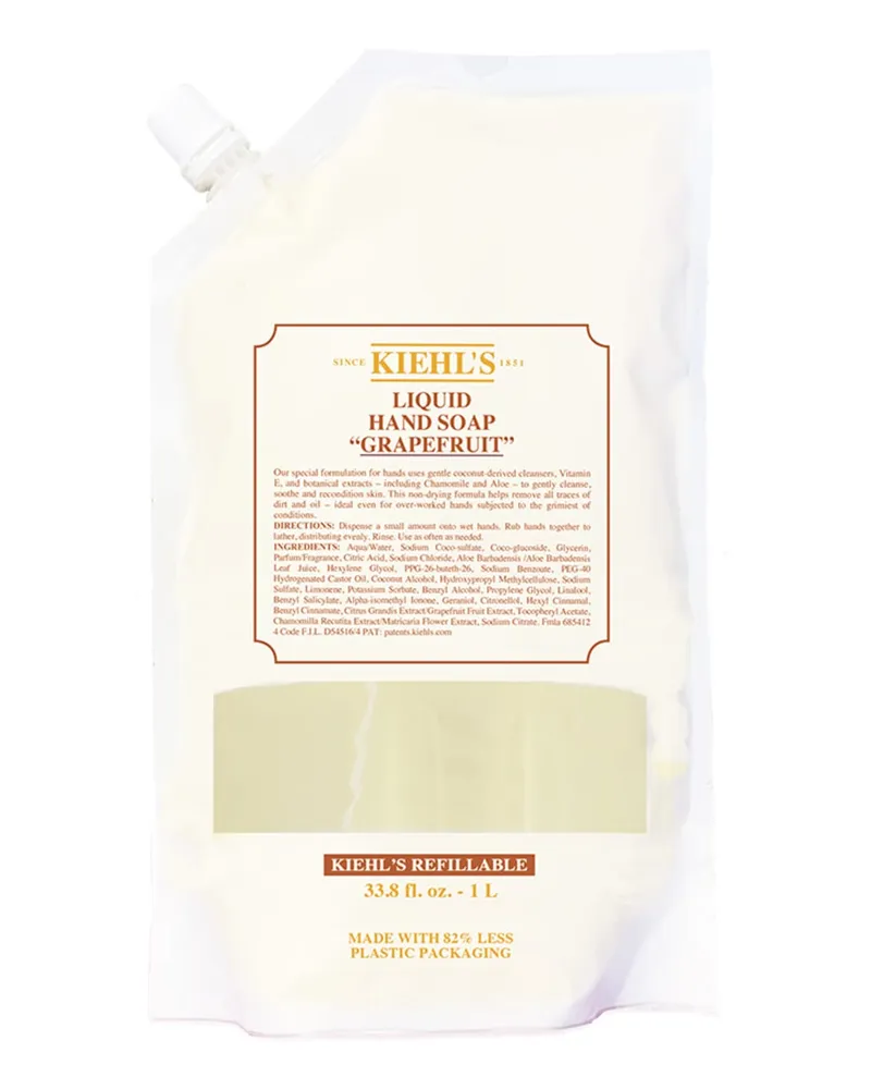 Kiehl's LIQUID HAND SOAP GRAPEFRUIT REFILL 1000 ml, 62 € / 1 l 