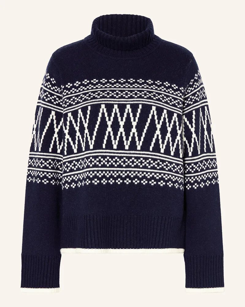WE NORWEGIANS Pullover SETESDAL Dunkelblau