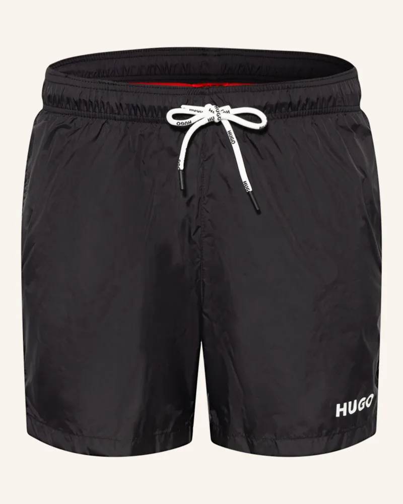 HUGO BOSS Badeshorts HAITI Schwarz