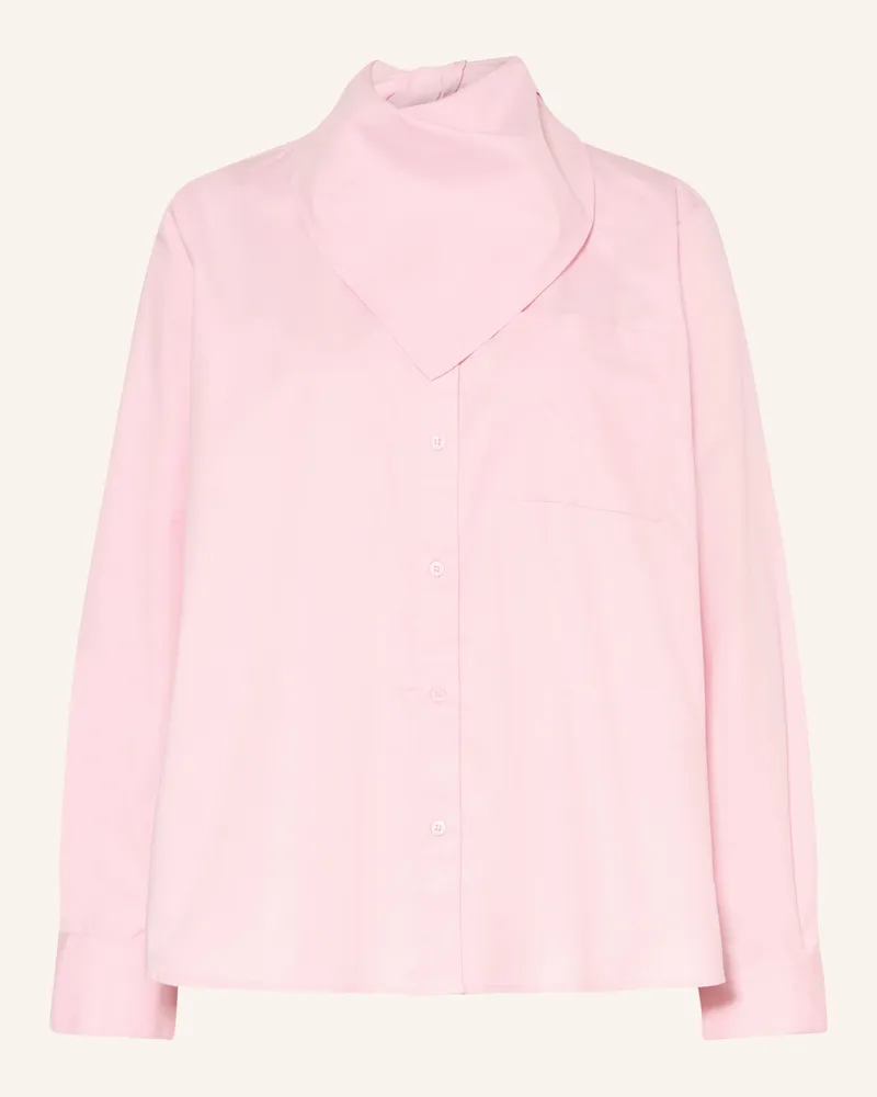 Maje Hemdbluse rosa Hellrosa