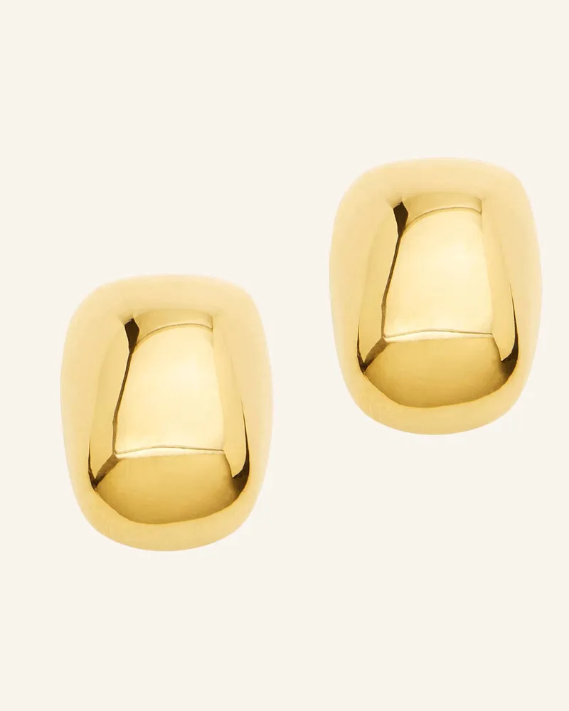 POMPIDOU Ohrhänger Puffy Elia Moon Mini By Glambou gold Gold