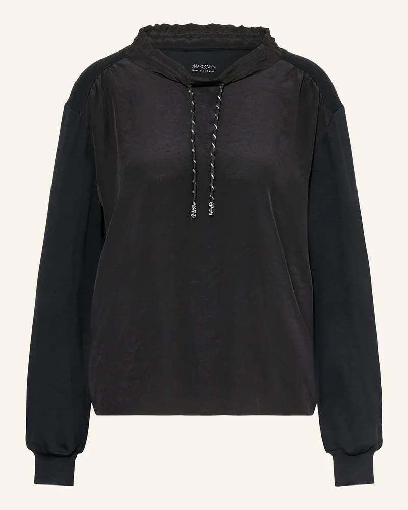 Marc Cain Blusenshirt im Materialmix 900