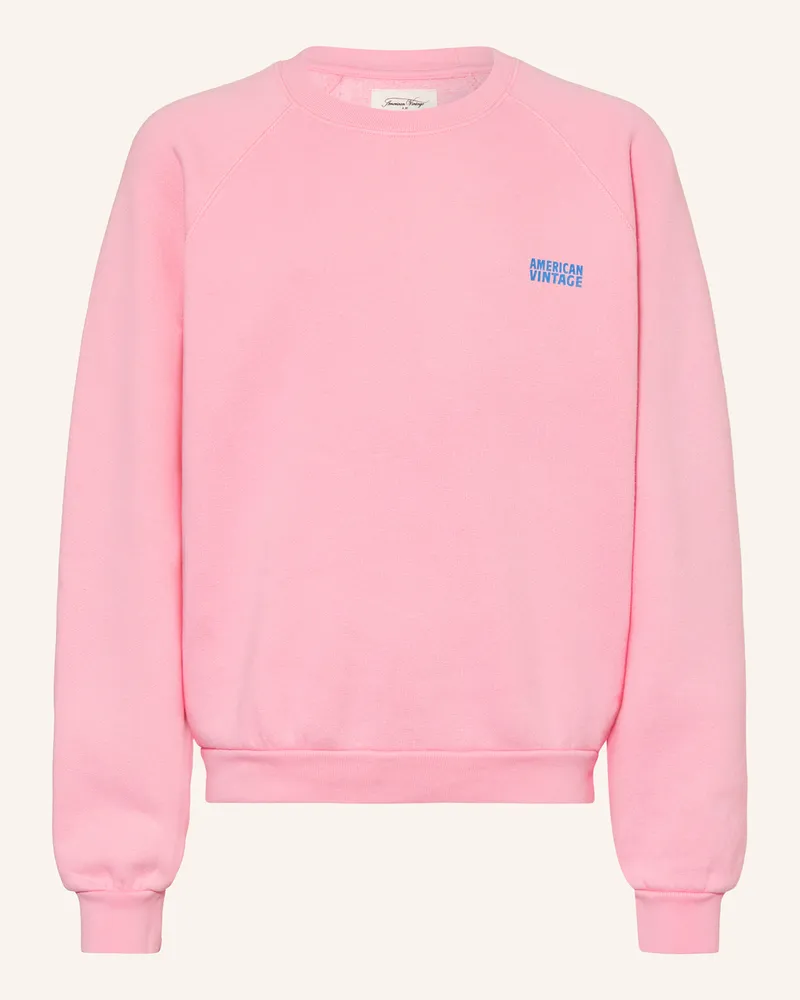 American Vintage Sweatshirt rosa Rosa