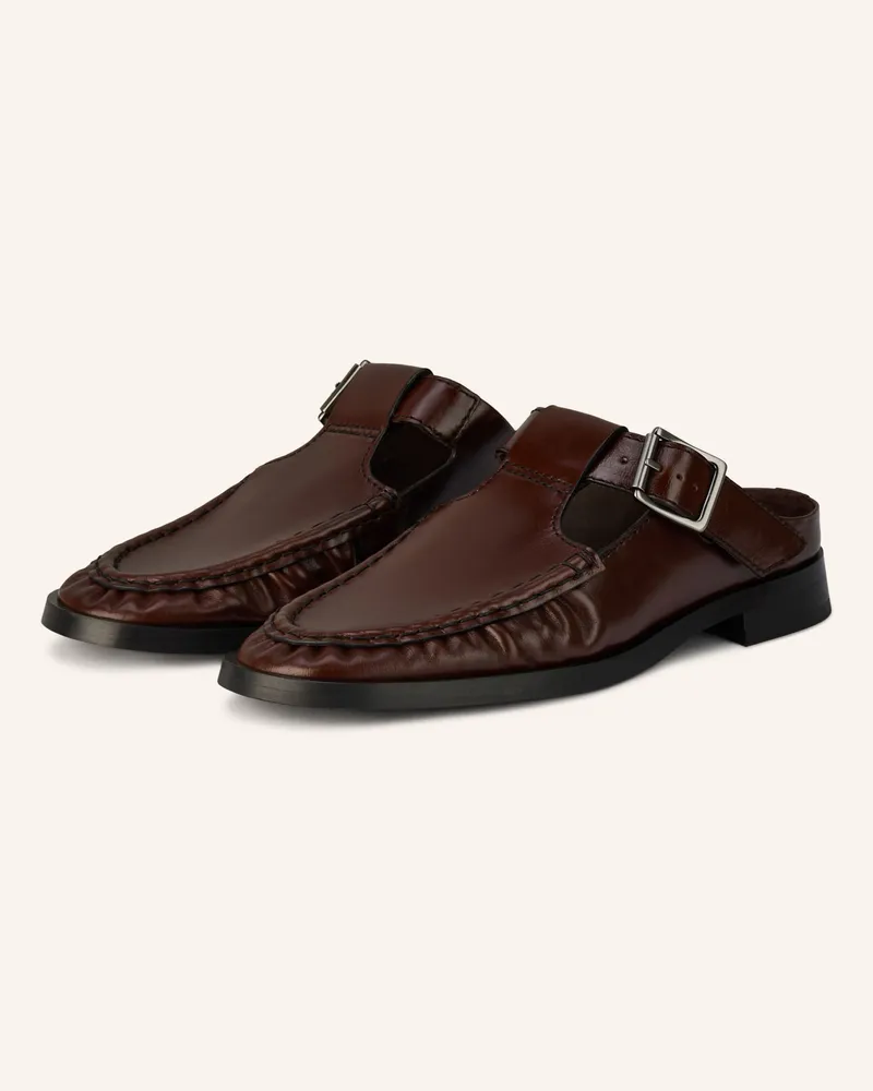 Miista Mules Gianna braun Dunkelbraun