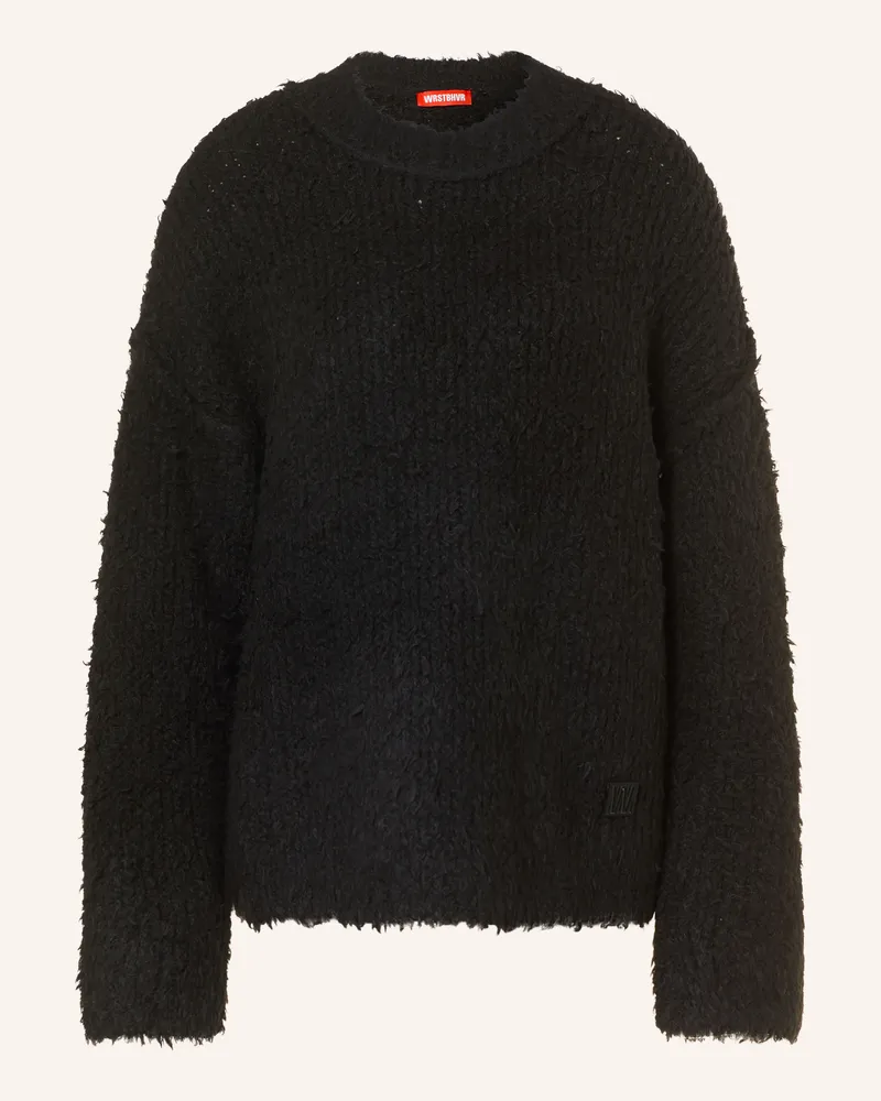 WRSTBHVR Pullover Arfus schwarz Schwarz