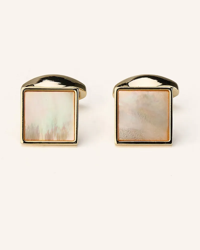 Eton Manschettenknöpfe Mit Geschenkbox gold Gold