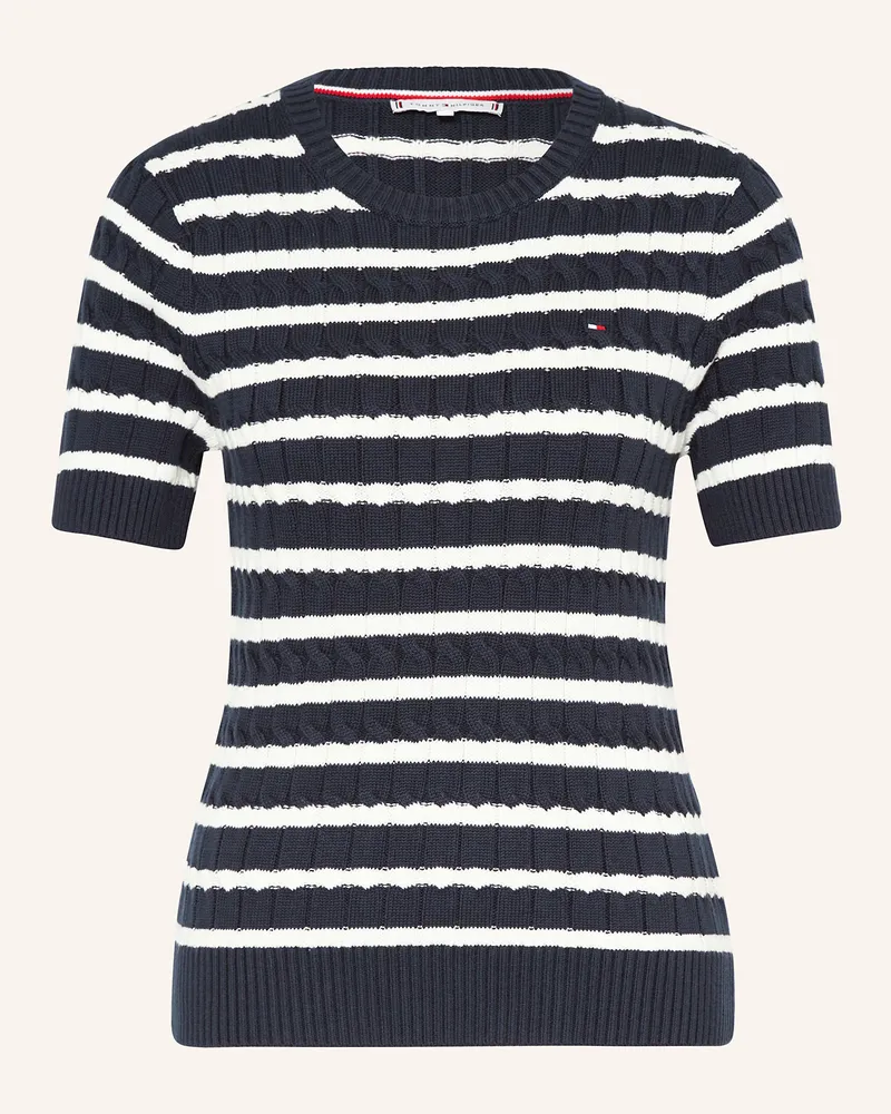 Tommy Hilfiger Strickshirt Dunkelblau