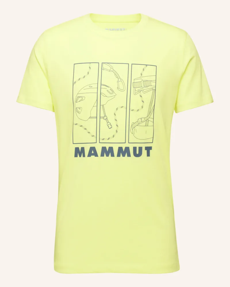 Mammut T-Shirt CORE GEAR Gelb
