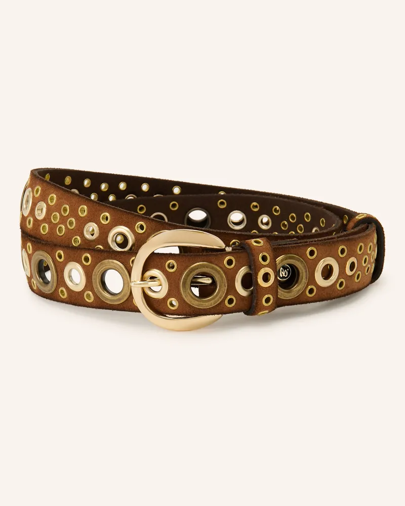 b.belt Ledergürtel braun Braun