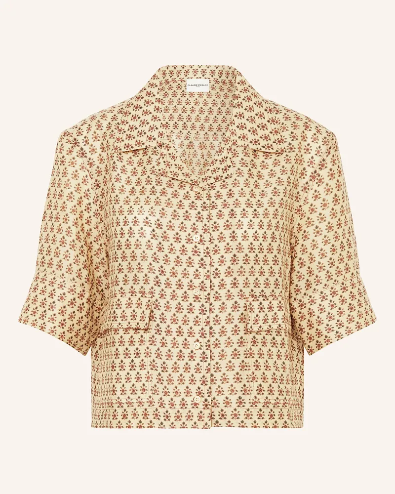 Claudie Pierlot Hemdbluse Creme