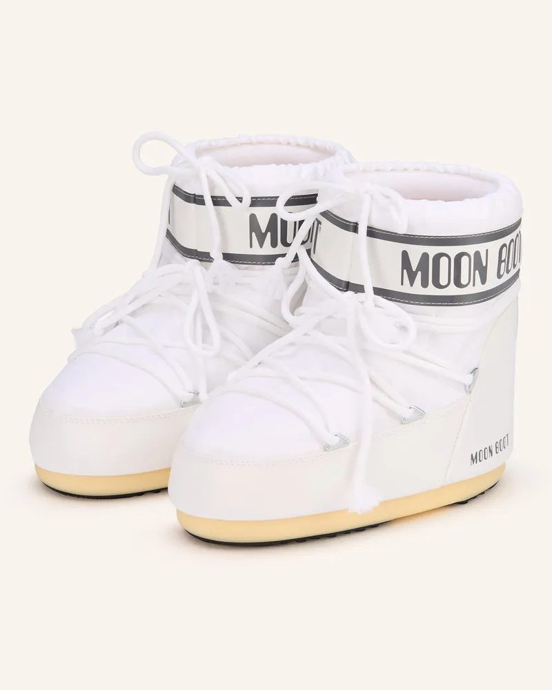 Moon Boot Moon Boots Icon Low weiss Weiss