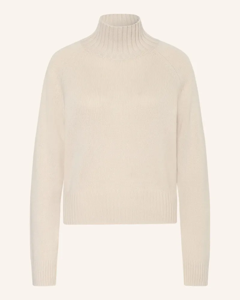 ALLUDE Cashmere-Pullover grau Creme