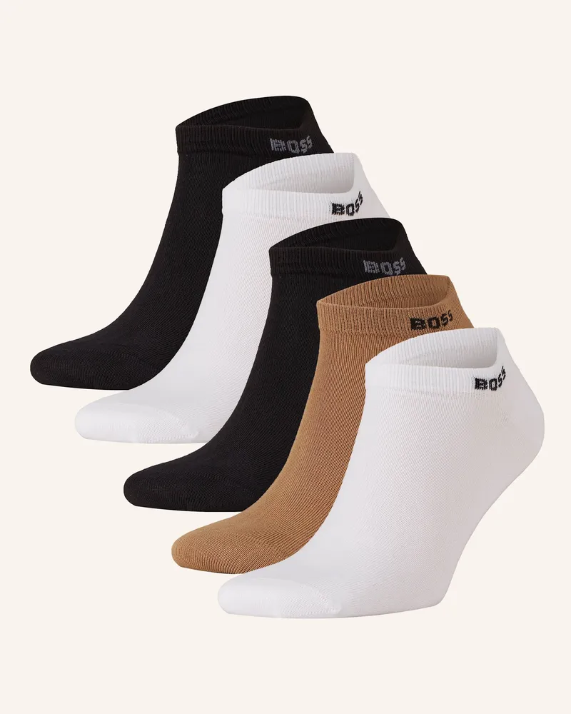 HUGO BOSS 5er-Pack Socken Cognac