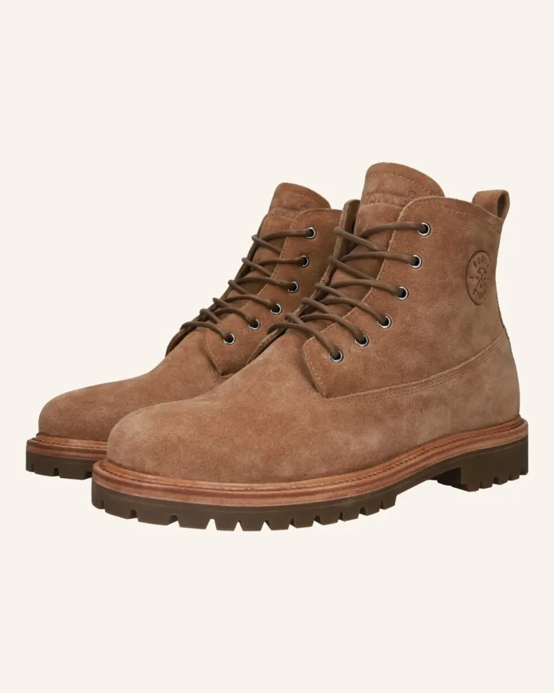 Blackstone Schnürboots braun Hellbraun