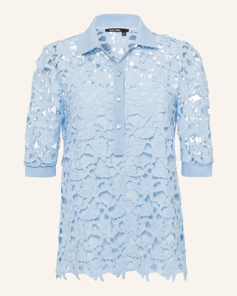 MARC AUREL Bluse Blau