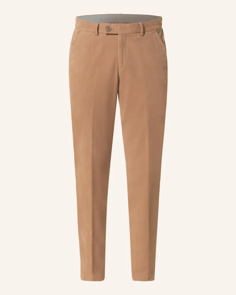 Hiltl Chino Slim Fit Hellbraun