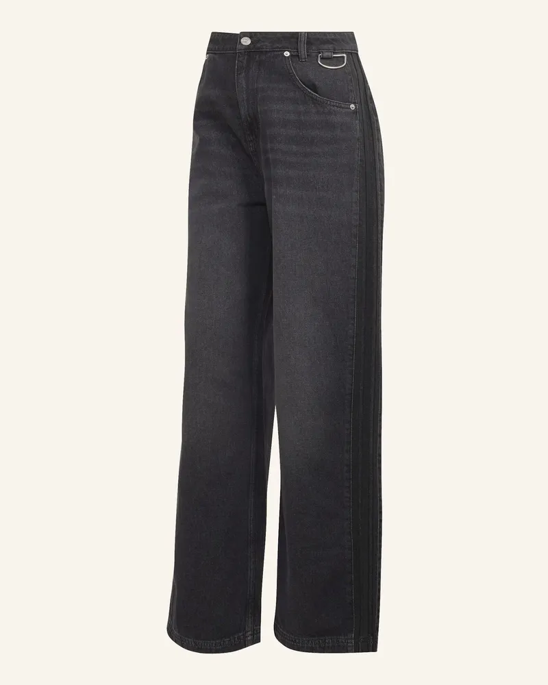 adidas Adilenium Season 6 Baggy-Denimhose schwarz Schwarz