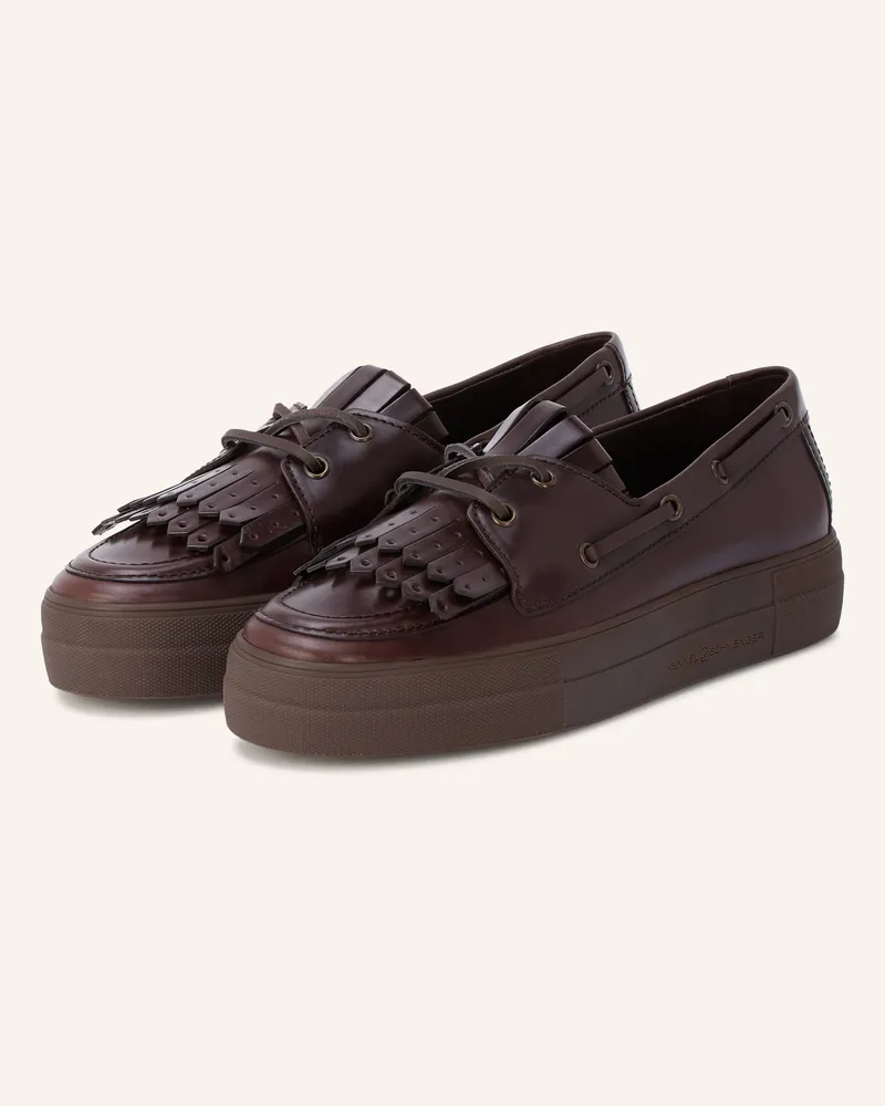 Kennel & Schmenger Bootsschuhe Alec braun Dunkelbraun