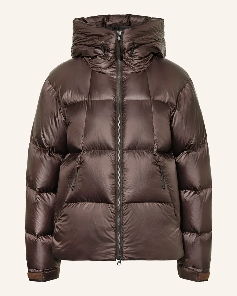 Goldwin Daunenjacke Dunkelbraun