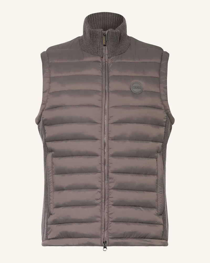 Colmar Steppweste Im Materialmix grau Grau