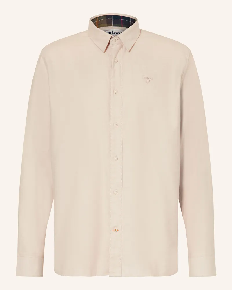 Barbour Hemd Sealane Relaxed Fit weiss Ecru