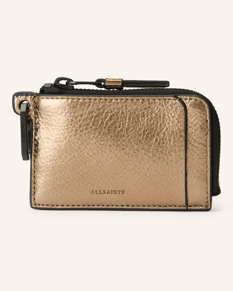 AllSaints Geldbörse Gold