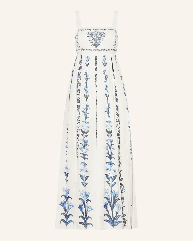 FARM Rio Kleid blau Weiss