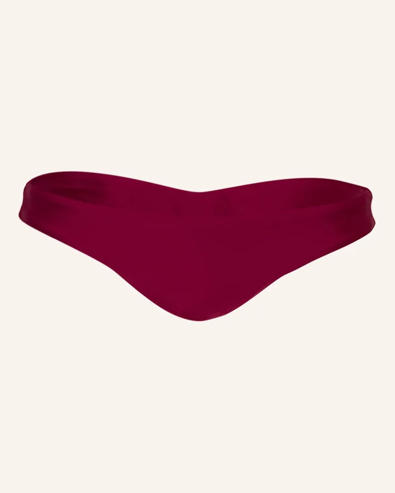 PilyQ Basic-Bikini-Hose ZEN Dunkelrot