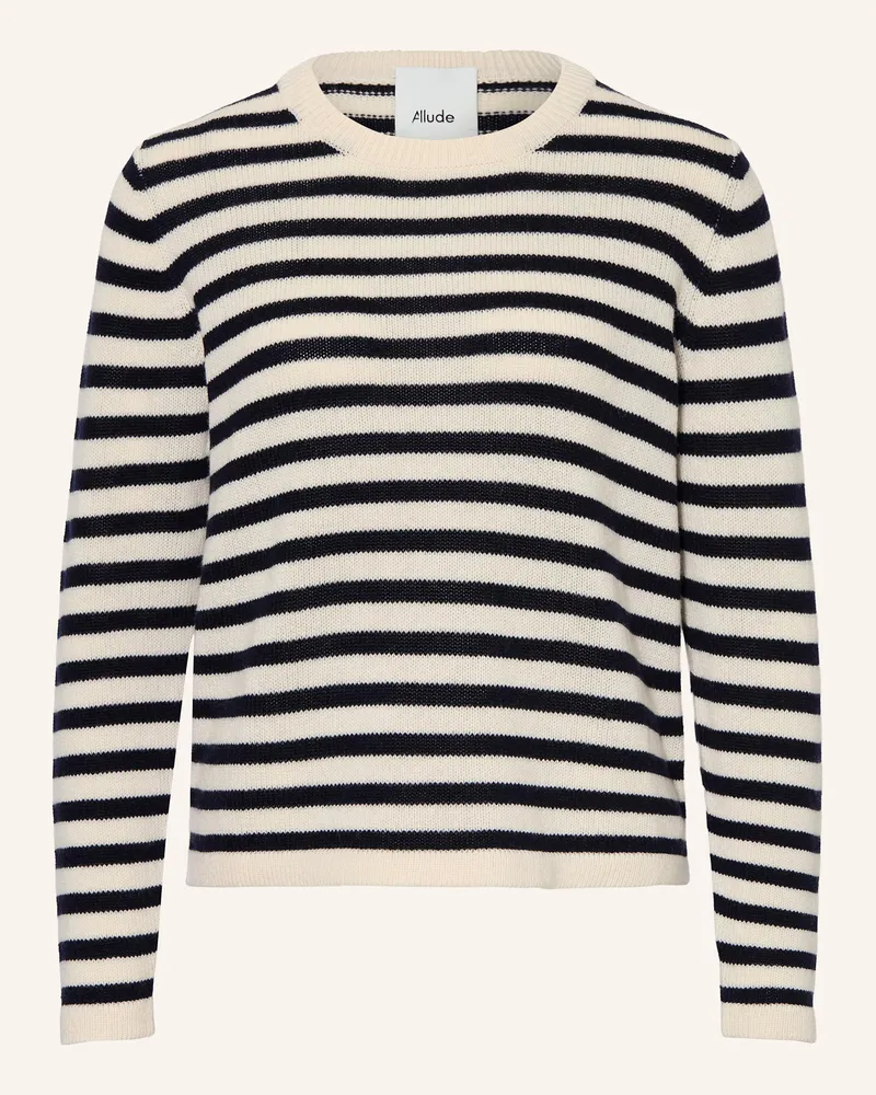 ALLUDE Pullover mit Cashmere Ecru