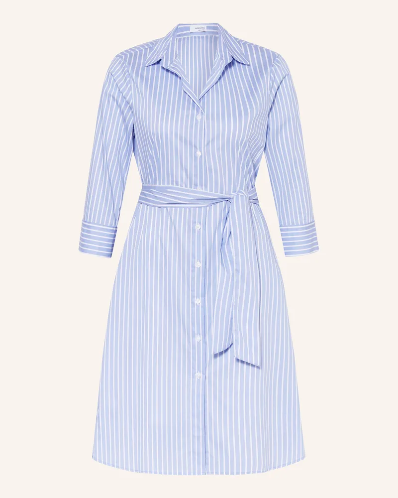 Rossana Diva Hemdblusenkleid mit 3/4-Arm Weiss