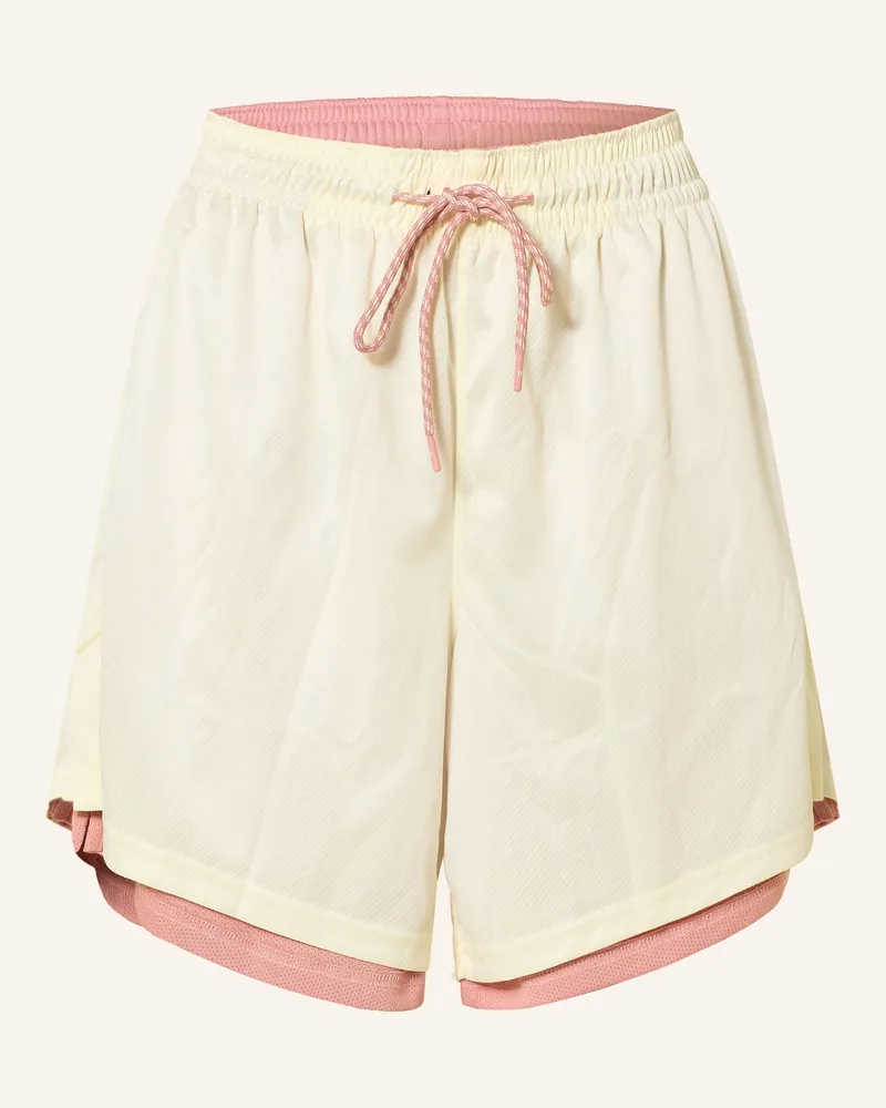 Nike 2-In-1-Basketballshorts Sabrina Zum Wenden rosa Hellrot