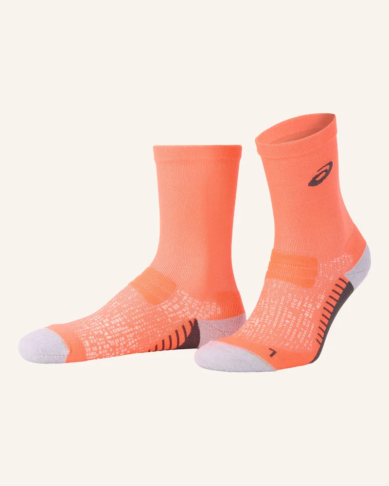 Asics Laufsocken CUSHIONED PERFORMANCE Neonorange
