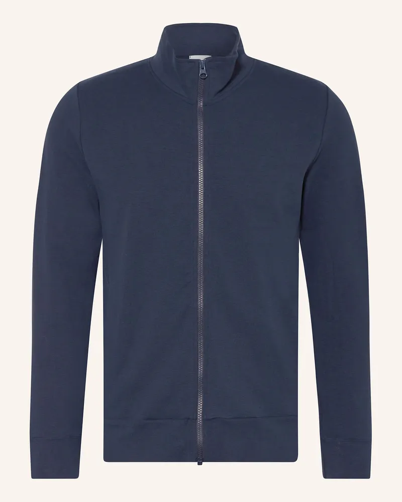 Mey Lounge-Sweatjacke Serie ENJOY COLOUR Blau