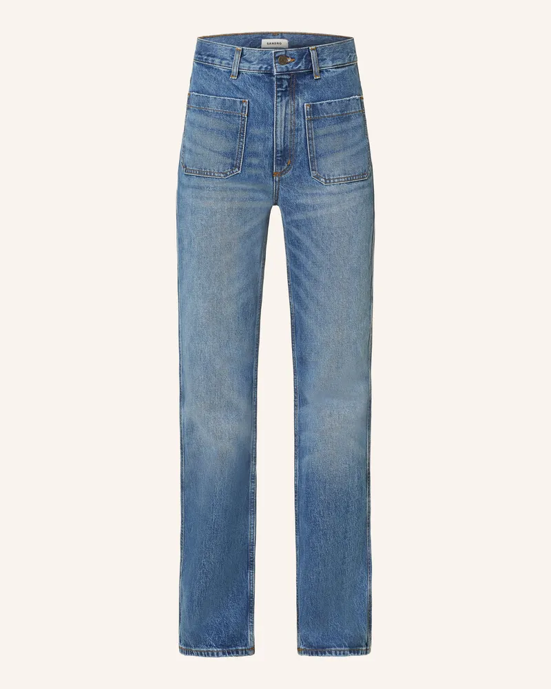 Sandro Straight Jeans blau 4785