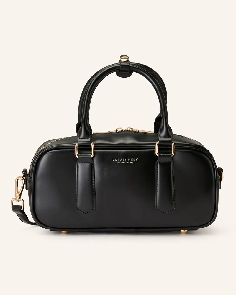 SEIDENFELT Handtasche ARVAJA BOWLING Schwarz