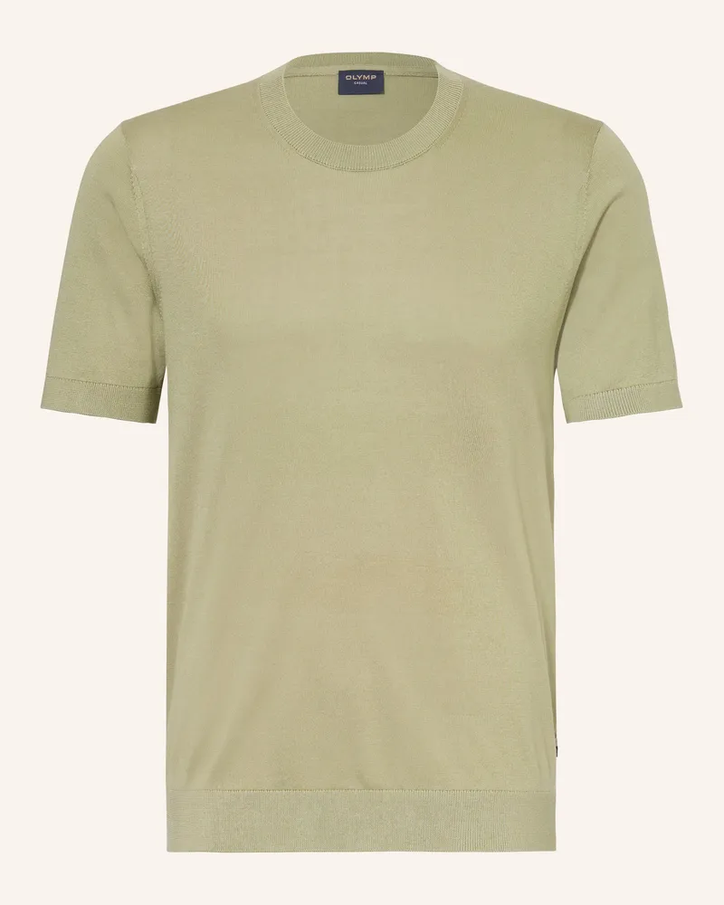 Olymp Strickshirt gruen Mint
