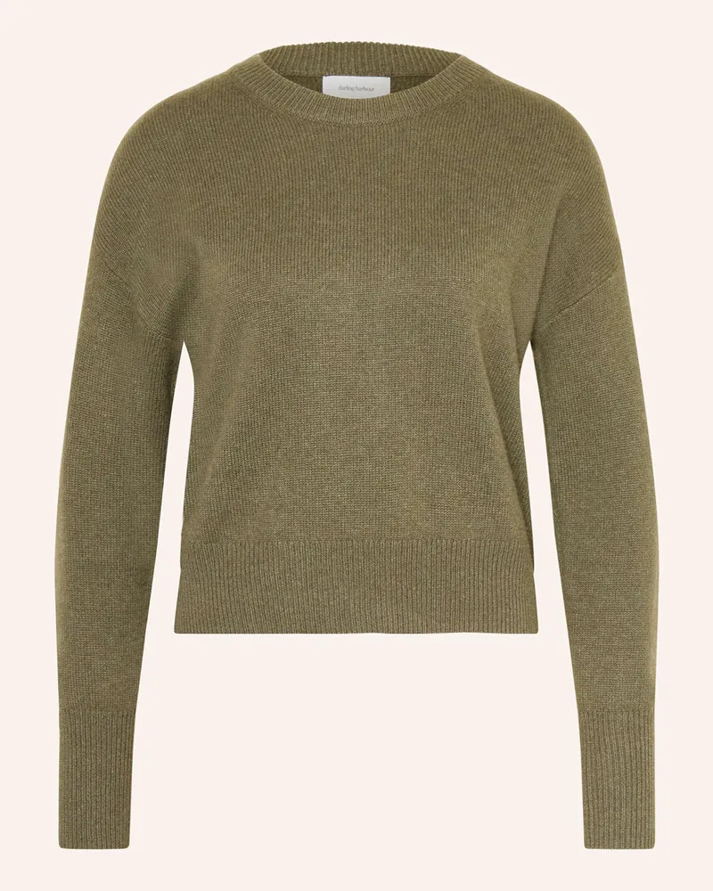 Darling Harbour Cashmere-Pullover Moss