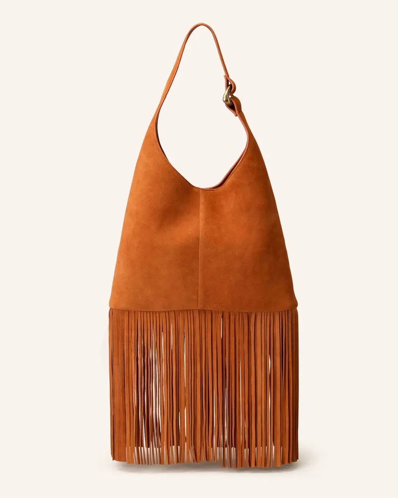 Jeffrey Campbell Hobo-Bag 7-WONDERS Dunkelorange