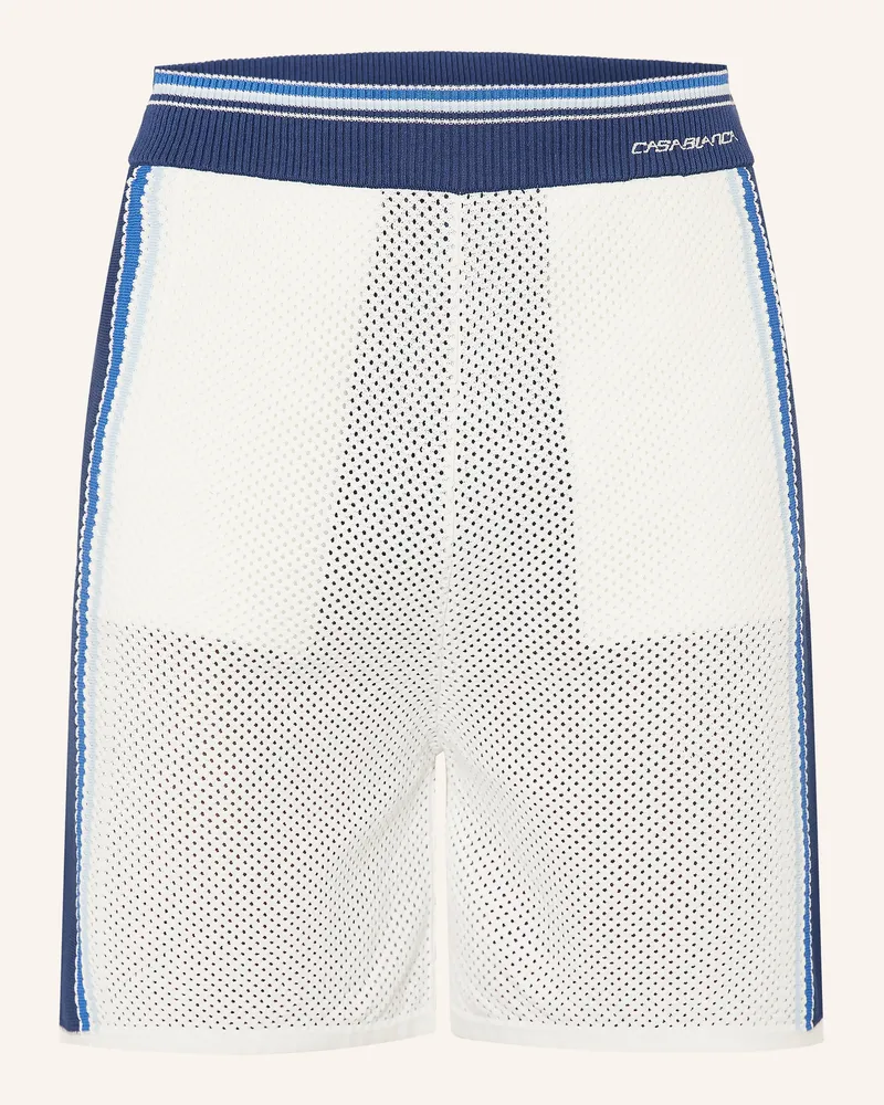 Casablanca Paris Strickshorts weiss Weiss