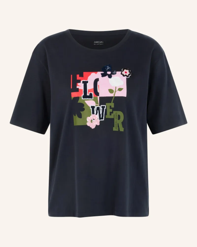 Marc Cain T-Shirt blau Dunkelblau
