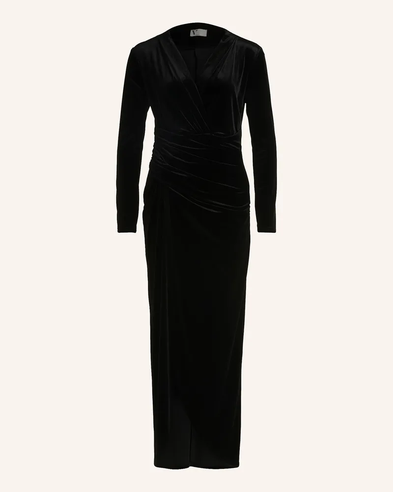 Vera Mont Abendkleid aus Samt Schwarz