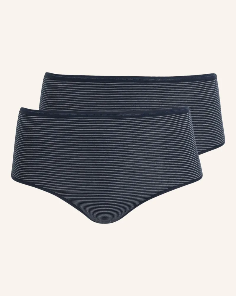 Schiesser 2er-Pack Panties MODAL ESSENTIALS Dunkelblau