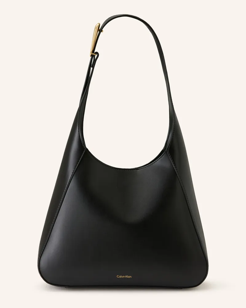 Calvin Klein Schultertasche mit Pouch Schwarz