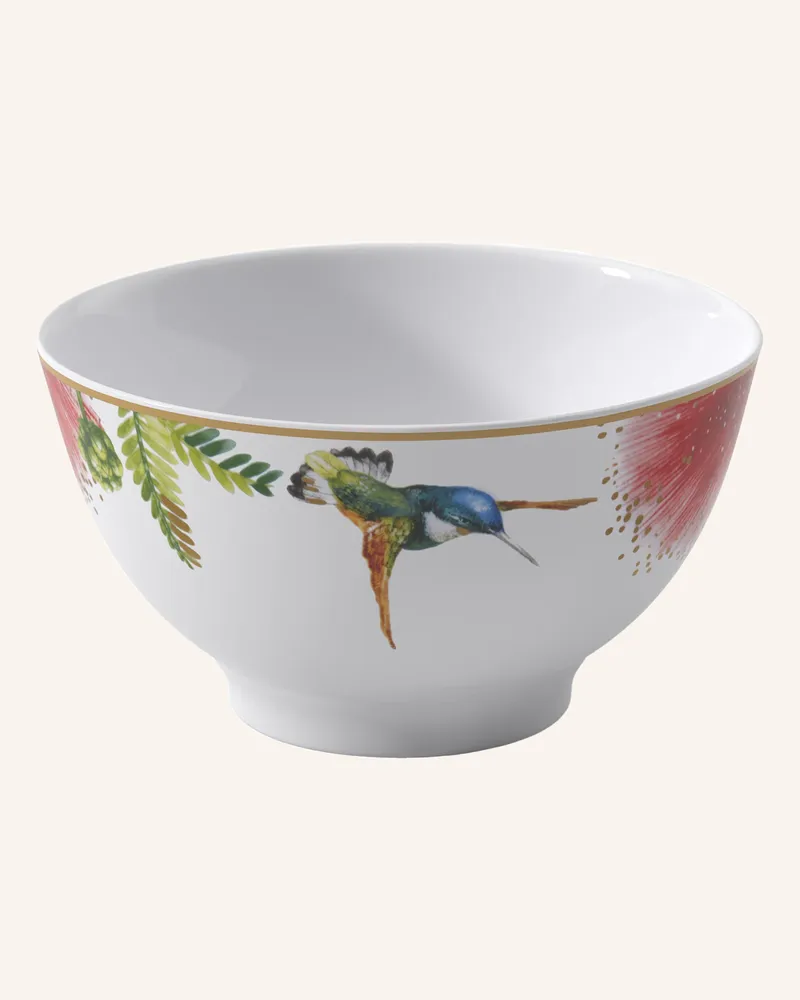 Villeroy & Boch Müslischale Amazonia weiss Gelb