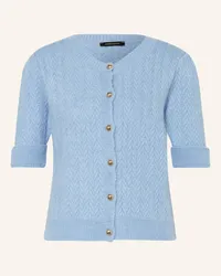 More & More Strickjacke mit 3/4-Arm Blau