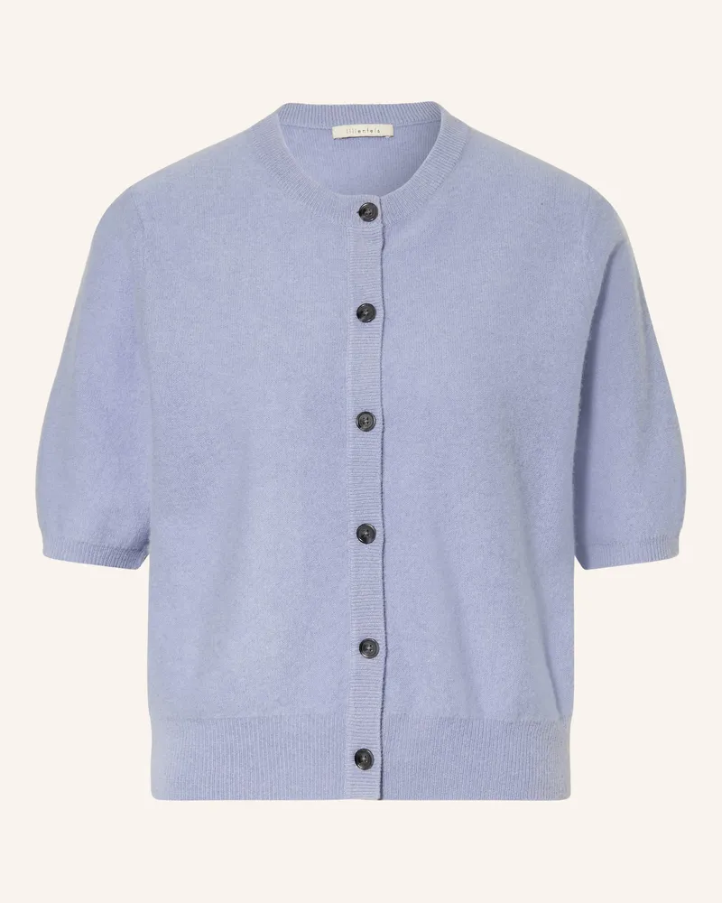 lilienfels Strickjacke Mit Cashmere blau Hellblau