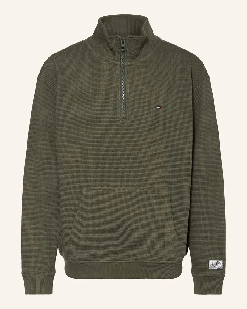 Tommy Hilfiger Troyer Dunkelgrün