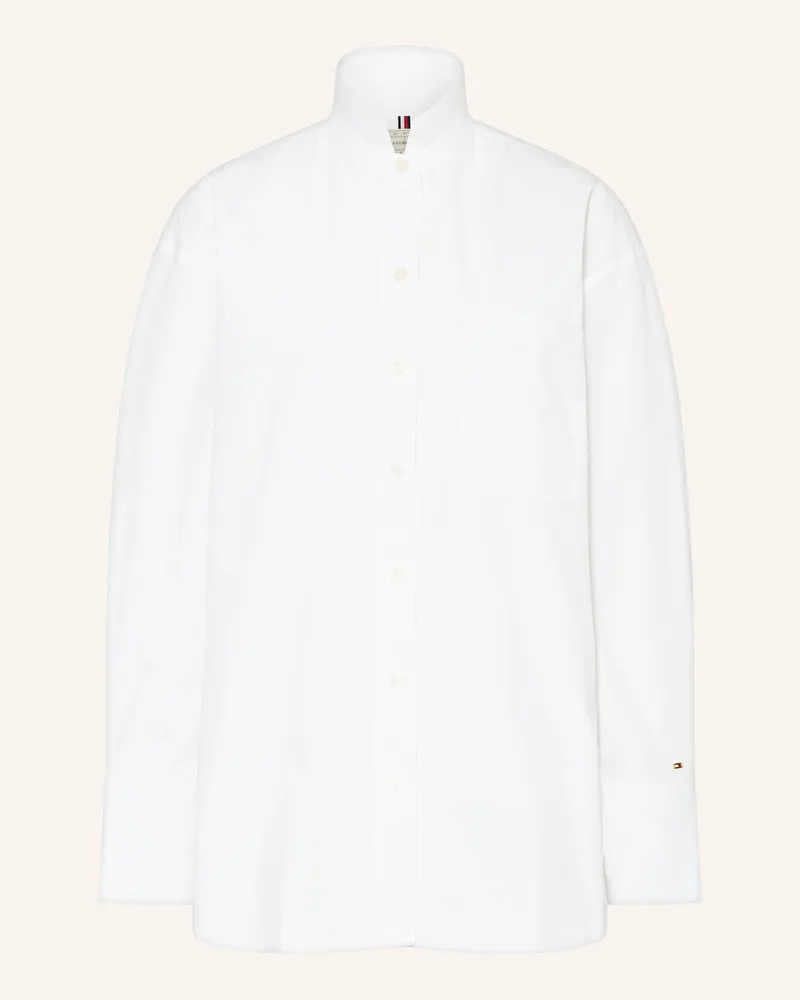 Tommy Hilfiger Hemdbluse weiss Weiss