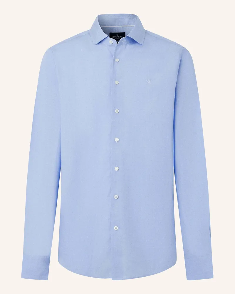 Hackett Freizeithemd City Solid Eoe blau Hellblau